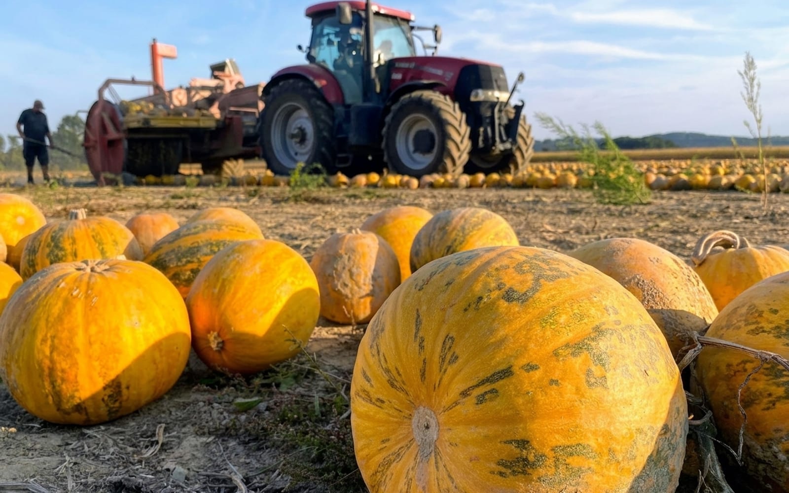 Harvest Day in the Pumpkin Field - gallery 1