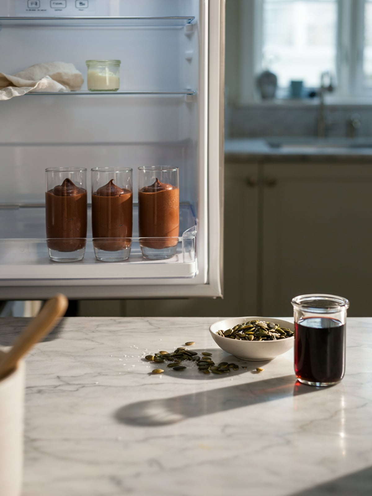 Dark Chocolate Mousse with Pumpkin Seed Oil - gallery 3