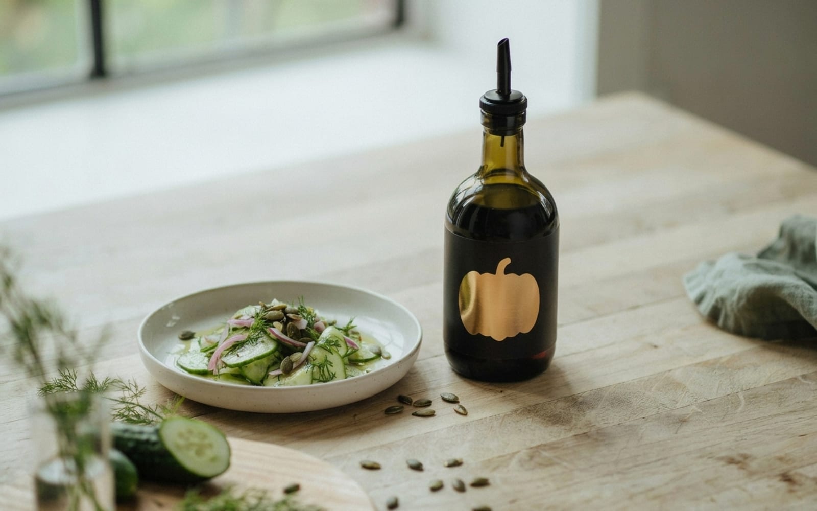 Related: Cucumber Salad with Pumpkin Seed Oil