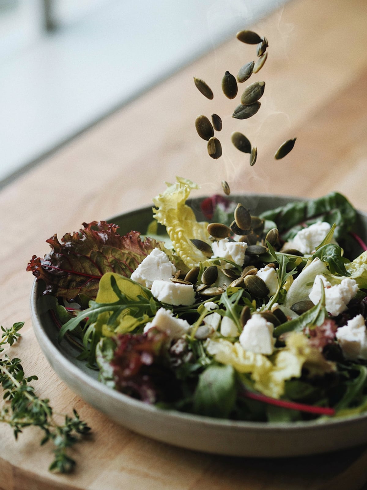 Goat Cheese Salad with Pumpkin Seed Oil - gallery 3