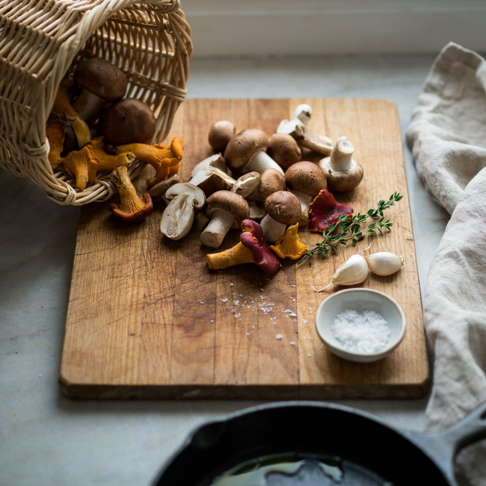 Pan-Fried Mushrooms with Pumpkin Seed Oil - gallery 2