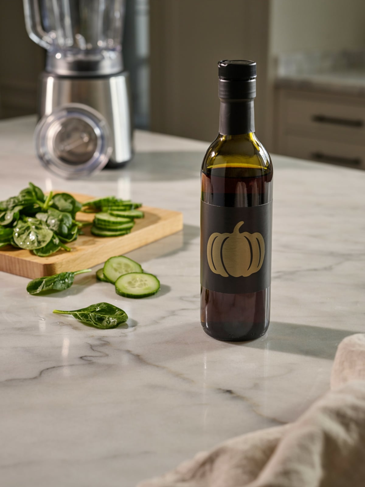 Savoury Green Smoothie with Pumpkin Seed Oil - gallery 3