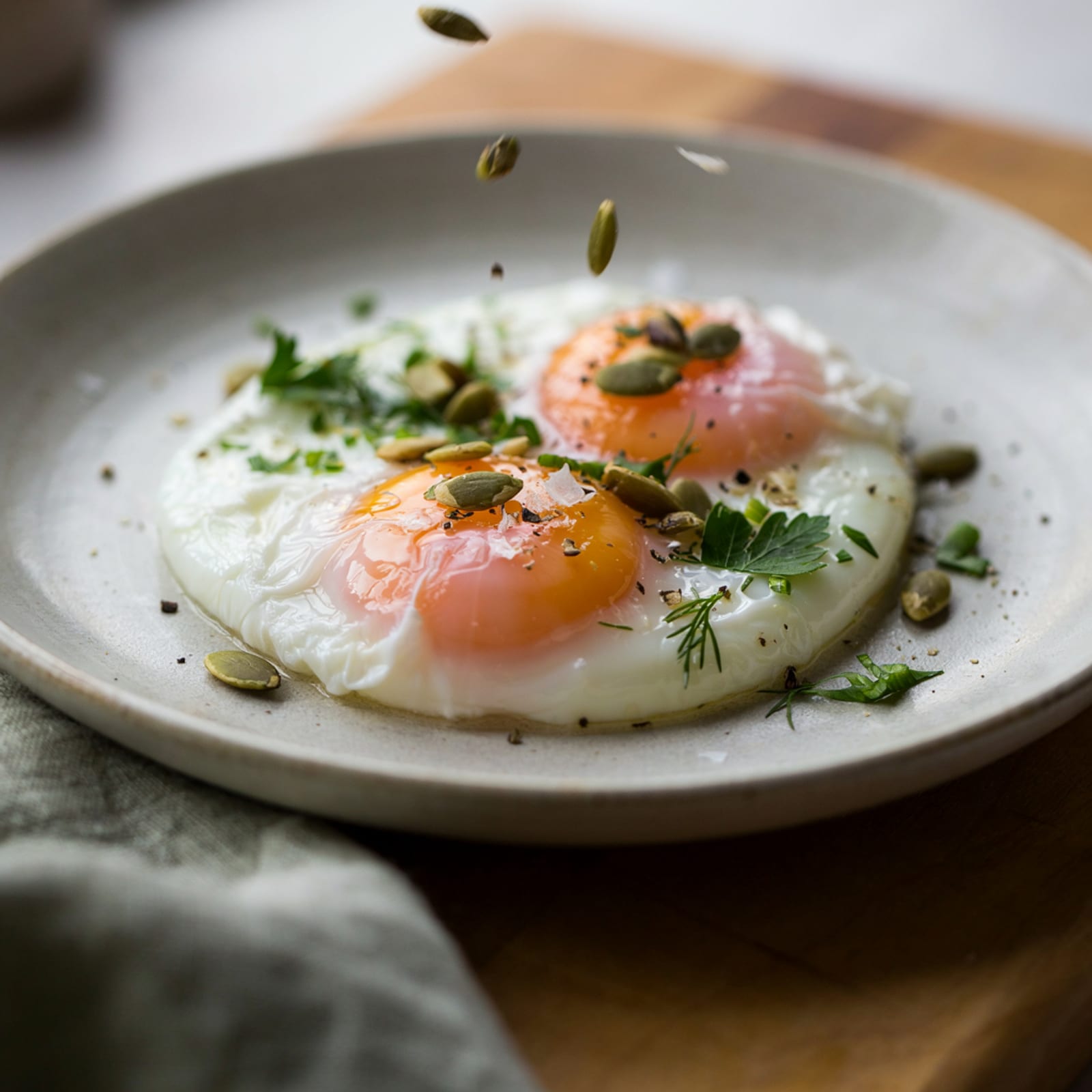 Soft-Boiled Eggs with Pumpkin Seed Oil - gallery 2