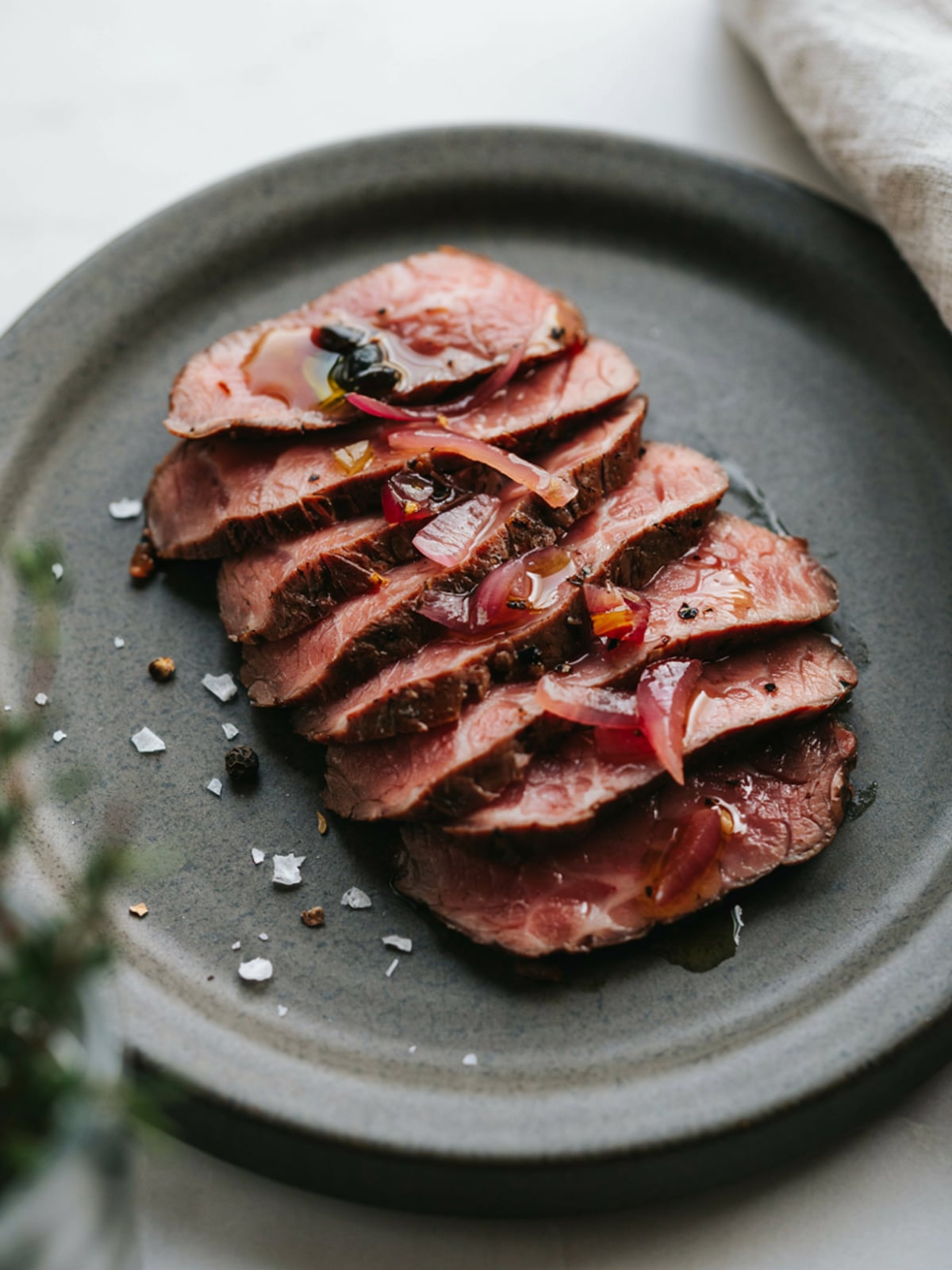 Styrian Sour Beef Salad with Pumpkin Seed Oil - gallery 3