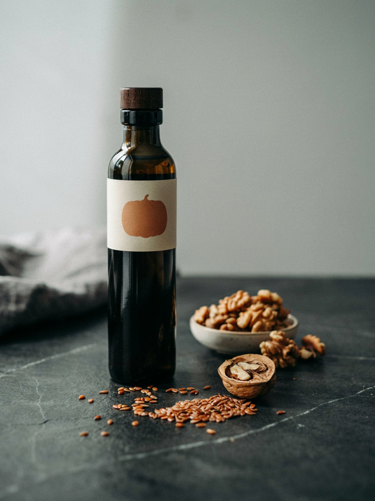 Omega-3 and Omega-6 in Pumpkin Seed Oil