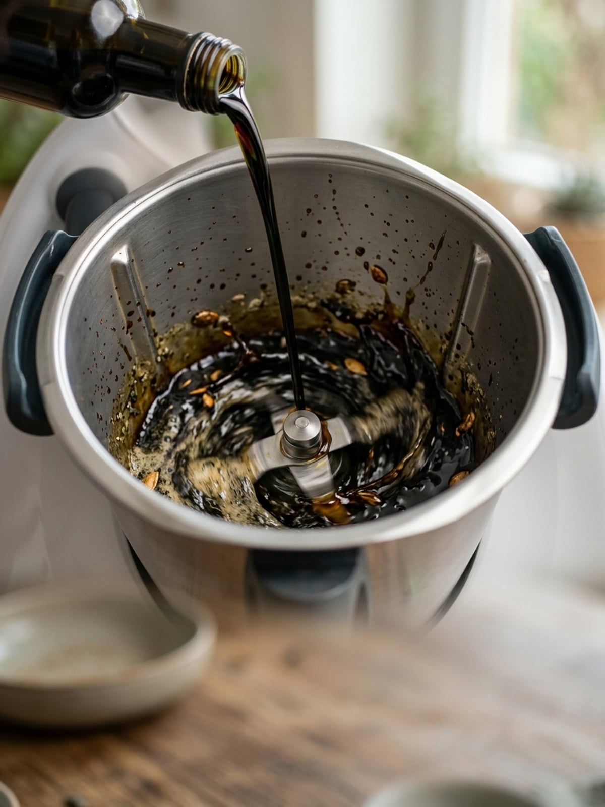 Pumpkin Seed Oil in the Thermomix