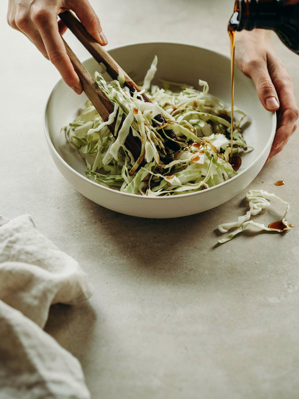 Coleslaw with Pumpkin Seed Oil