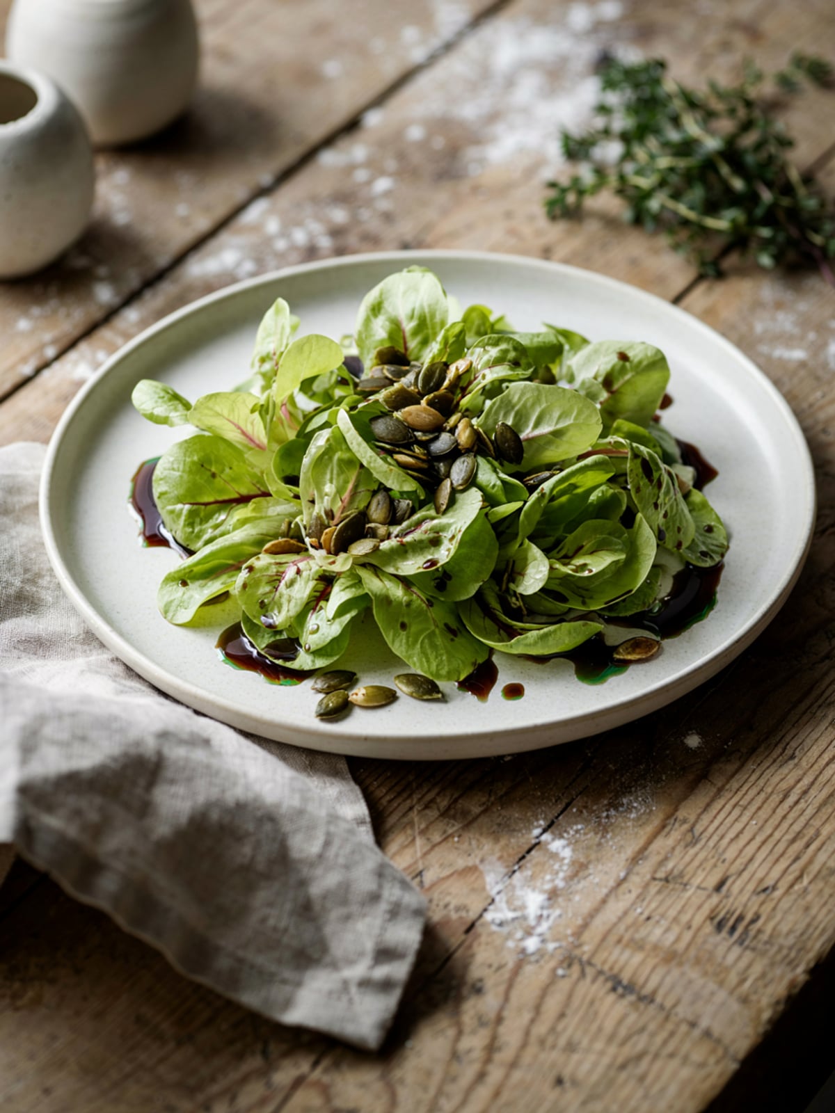 Styrian Salad with Pumpkin Seed Oil