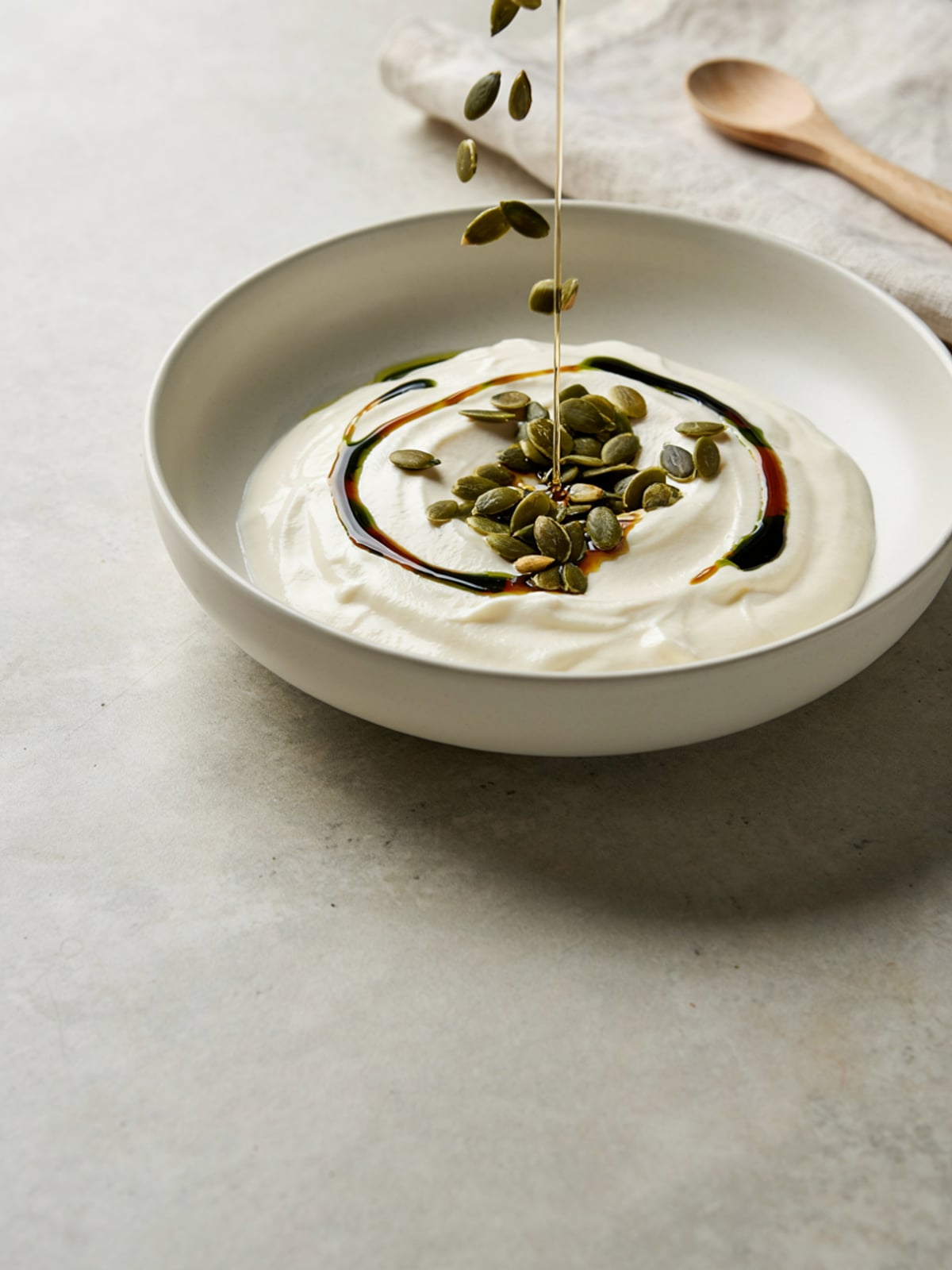 Yoghurt Bowl with Pumpkin Seed Oil