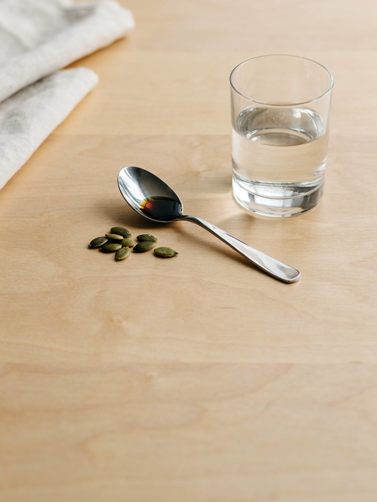 Drinking Pumpkin Seed Oil Neat