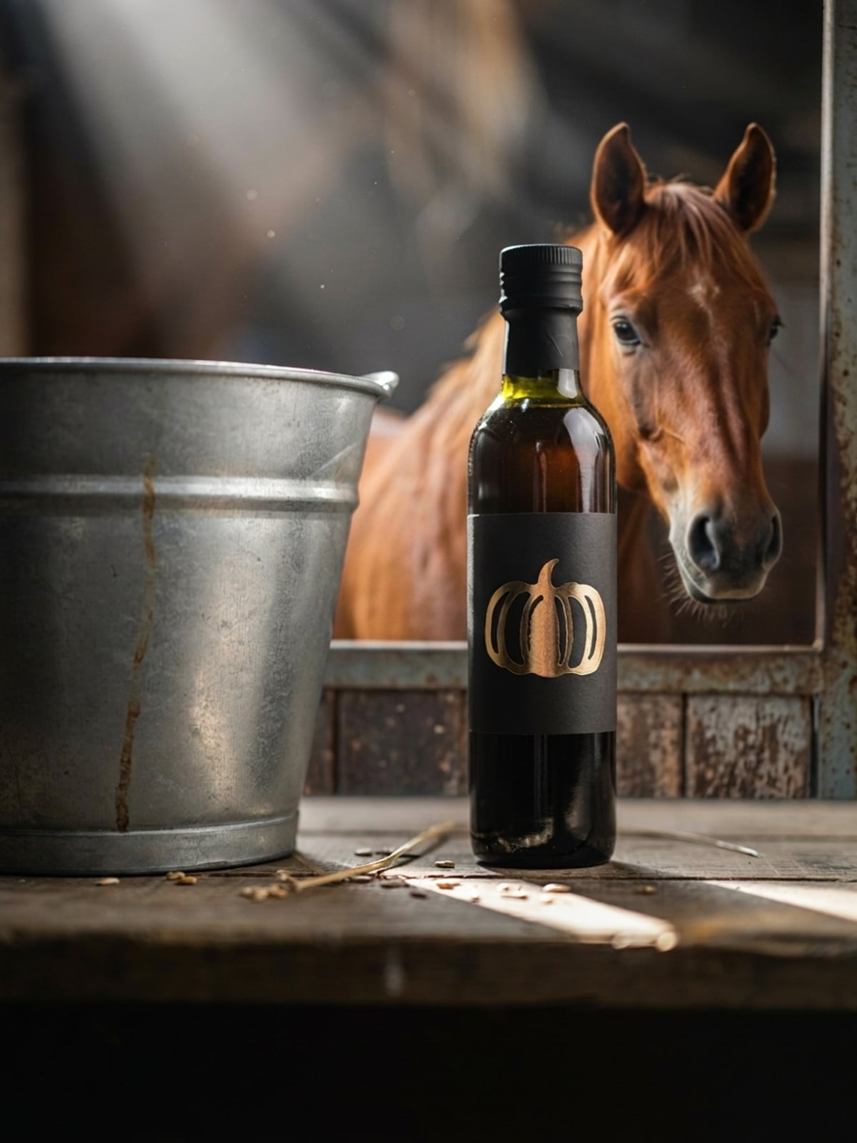 Pumpkin Seed Oil for Horses